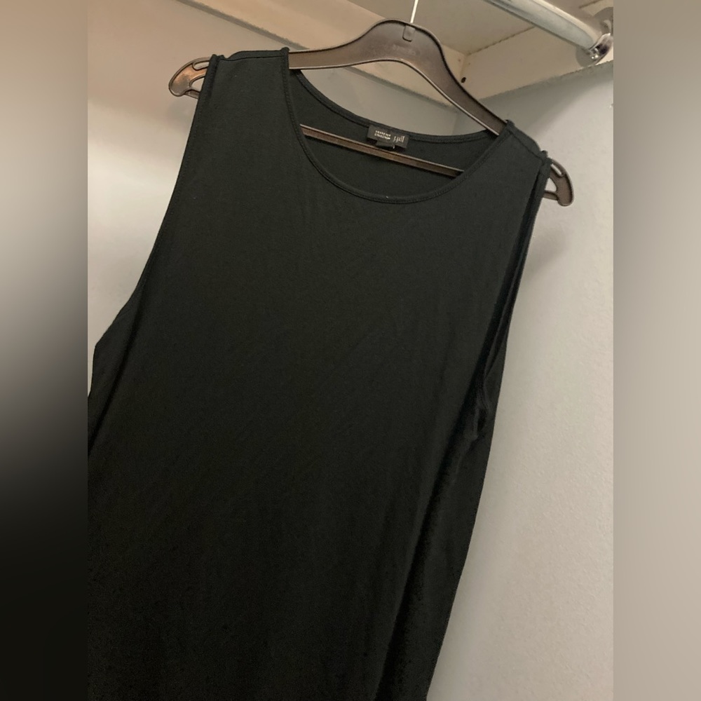 J. Jill black loose tank top